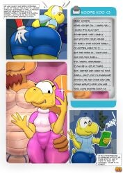 ass_grab big_ass bootydox cucked_by_father dilf femboy imminent_cheating imminent_cuckold imminent_netorare imminent_ntr imminent_sex koopa_troopa koopie_koo koopley koops mario mario_(series) paper_mario selfie slightly_chubby sweaty