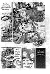 anal black_and_white build_tiger comic cum feline furry gamma-g gay male manga monochrome muscles no_humans oral penis rice_cake tiger translated woo_long