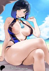 Yelan (Genshin Impact) Rule 34 Image