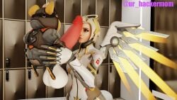 3d hammond_(overwatch) massive_balls massive_penis mercy overwatch overwatch_2 wrecking_ball zoophilia