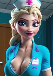 ai_generated breasts busty disney disney_princess elsa_(frozen)