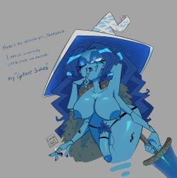 1futa blue_penis blue_skin coeioo.art doll elden_ring fromsoftware futa_only futanari goddess intersex penis pubic_hair ranni_the_witch self_upload thick_thighs