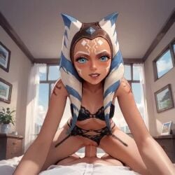 ahsoka_tano ahsoka_tano_(imperial) ai_generated cowgirl cowgirl_position female male male/female naked_female no_sound penis penis_in_pussy pov pov_eye_contact pov_male pussy riding riding_penis tagme vagina vaginal_penetration vaginal_sex video