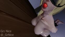 3d animated ball_gag blonde_hair bondage face_fucking futadom futanari greenice_(gree-nice) longer_than_one_minute oral oral_penetration oral_sex rape sex sound tagme taker_pov upside-down video