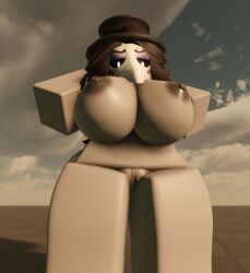 3d artist_request baseplate breasts doctor female grey_skin mask nude plague_doctor pussy roblox robloxian source_request tagme