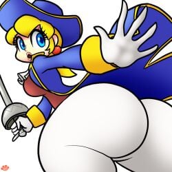 1:1 1girls 2020s 5_fingers alpha_channel ass ass_focus backboob big_ass big_breasts clothed clothing eyes female female_focus female_only for_sticker_use huge_ass human kecomaster lipstick mario_(series) mouth nintendo no_background open_eyes open_mouth png princess_peach princess_peach:_showtime! solo sticker_template swordfighter_peach transparent_background transparent_png