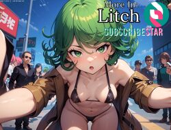 tatsumaki from one-punch man by temper ai