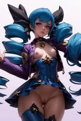 gwen (league of legends) from league of legends by phalzu