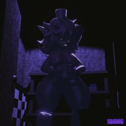 1dawg 2023 3d_(artwork) bear breasts clothing digital_media_(artwork) female five_nights_at_freddy's fredina's_nightclub golden_freddy_(fnaf) golden_fredina_(cally3d) hat headgear headwear hi_res humanoid looking_at_viewer machine mammal nipples nude robot scottgames shadow_freddy shadow_freddy_(fnaf) shadow_fredina_(cally3d) solo type-0_(cally3d) type_0 type_1 ursine