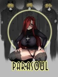 big_breasts bwunnymom female parasoul skullgirls tagme thick_thighs