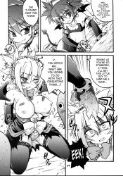 aqua_demon breasts comic_page disgaea disgaea_1 disgaea_2 english_text ero_murasaki etna large_breasts nippon_ichi_software page_9 panties prinny rozalin tied_up torn_clothes