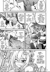 aqua_demon breasts comic_page disgaea disgaea_1 disgaea_2 english_text ero_murasaki etna large_breasts nippon_ichi_software page_11 panties prinny pussy rozalin tied_up torn_clothes vaginal_insertion