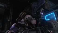 1boy 1boy1girl 1girls 3d alien alien/human alien_girl animated athletic_female blender_(software) commander_shepard cowgirl_position facelesstrigger human human_penetrating light-skinned_male mass_effect partially_clothed purple_skin quarian sex sound suit tagme tali'zorah_nar_rayya thick_thighs vaginal_penetration video wide_hips