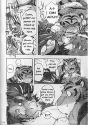 build_tiger comic cum feline furry gamma-g gay male manga muscles no_humans penis tiger woo_long