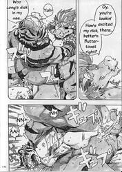 anal banana build_tiger comic feline fruit furry gamma-g gay male manga masturbation muscles no_humans penis tiger translated woo_long