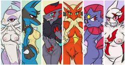 blaziken from nintendo by teckworks