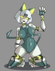 bayonetto female looking_at_viewer nude nude_female robo-fortune robot robot_girl skullgirls video_games