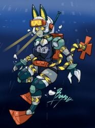 bayonetto female robo-fortune robot robot_girl skullgirls underwater video_games