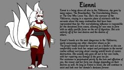 anthro character_profile eienni_(yikes_again) female fox_ears fox_girl fox_tail furry huge_breasts orange_eyes red_kimono red_nail_polish white_fur yikes_again