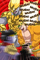 4boys comic defeated_hero dio_brando gay jojo's_bizarre_adventure jotaro_kujo male male_only nakedtentacle oral rape stand_(jjba) star_platinum stardust_crusaders the_world yaoi