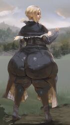 1girls ass ass_bigger_than_head ass_bigger_than_torso back_view bamboo_ale benedikta_harman big_ass blonde blonde_female blonde_hair bottom_heavy chunky fat fat_ass fat_thighs female female_only final_fantasy final_fantasy_xvi huge_ass lard_ass massive_ass obese pantylines pawg square_enix wide_ass wide_hips