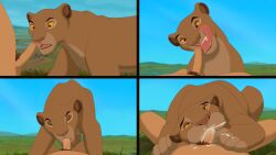 absurd_res blowjob bodily_fluids cum cum_in_mouth cum_inside disney duo fellatio female feral genital_fluids genitals hi_res human human_on_feral male male/female male_on_feral mammal oral oral_penetration penetration penis penis_in_mouth sarabi the_giant_hamster the_lion_king tongue tongue_out tongue_out_blowjob zoophilia