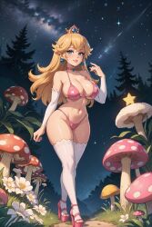 princess peach from mario (series) by duvex ai