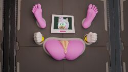 1girls 3d absurd_res amy_rose anthro anus barefoot feet female female_only fuckgirl glory_hole glory_wall hi_res pussy sega soles solo sonic_(series) sonic_the_hedgehog_(series) toes twintails3d two_tone_body