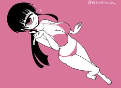 bikini cyclops cyclops_girl hitomi_sensei_no_hokenshitsu huge_breasts manaka_hitomi shake-o tagme