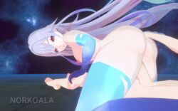 1boy 1girls 3d ambiguous_penetration animated ass ass_grab boobs breasts exposed_breasts fat_ass genshin_impact long_hair looking_at_another looking_at_viewer looking_back looking_pleasured nor_koala penis reverse_cowgirl_position riding riding_penis sex skirk_(genshin_impact) sound tagme unity vaginal_penetration video voice_acted white_hairclip