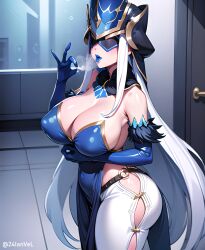 fatui from genshin impact by 24lanvel