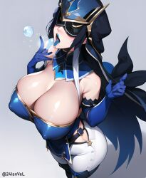 fatui from genshin impact by 24lanvel