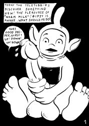 comic comics cum cumshot male_only non-human nsfw sperm teletubbies teletubbies-parody tijuana-bible toony