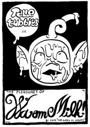 comic comics cum cumshot facial male_only non-human nsfw sperm teletubbies teletubbies-parody tijuana-bible toony