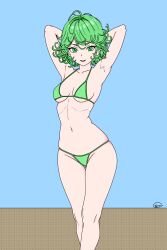 1girls alternate_version_available bikini female female_only one-punch_man sfw_version solo tagme tatsumaki verdantiddy