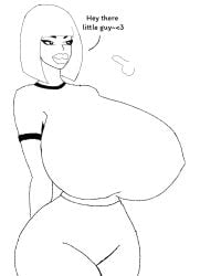 anonsmall ass big_ass big_breasts big_lips bob_cut foreskin goth_domme goth_girl goth_milf gothic gothic_girl huge_breasts original_character plump_lips raven_nocturne small_penis small_penis_adoration small_penis_big_foreskin small_waist