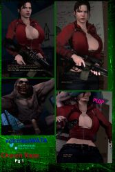 2023 big_breasts comic comic_page forced_oral jockey jockey_(left_4_dead_2) left_4_dead left_4_dead_2 page_1 rape voicelesswata zoey_(left_4_dead) zombie