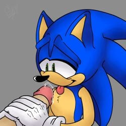 absurd_res anthro bodily_fluids dripping eulipotyphlan genital_fluids genitals handjob hedgehog hi_res humanoid humanoid_genitalia humanoid_penis male mammal oral penile penis precum precum_drip precum_on_penis rodent sega sex shadydaone sonic_(series) sonic_the_hedgehog_(series) srnsonic_the_hedgehog yaoi