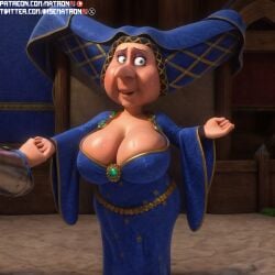 4k ai_generated big_breasts duchess_alienor elderly_female female female_only gilf granny highres hips huge_breasts large_breasts massive_breasts matronai_(artist) mature mature_female mature_woman patreon patreon_username pil's_adventures pinup stable_diffusion thick_thighs thighs twitter_username wide_hips