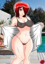 bikini female looking_at_viewer nomus_hl parasoul skullgirls translucent video_games