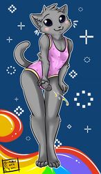 1boy 2011 anthro cum feline femboy fur furry girly male male_only nyan_cat penis rule_63 salkitten signature solo tail