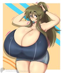 1girls big_breasts breasts cleavage cloe_(crysnickel) crysnickel enormous_breasts female female_focus female_only giant_breasts gigantic_breasts huge_breasts hyper_breasts large_breasts massive_breasts tagme