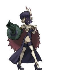 black_dahlia female looking_at_viewer official_art skullgirls transparent_background video_games