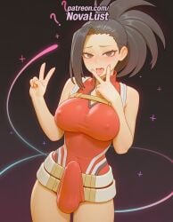 momo yaoyorozu from boku no hero academia by novalust