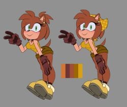 amy rose from sonic (series) by sirenstudios
