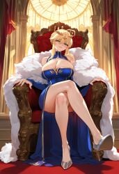 artoria pendragon from fate (series) by geosan