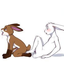 fiver_(watership_down) furry gay gay_sex silverweed_(watership_down) watership_down