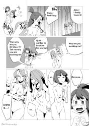 akko_kagari arikindows10 comic completely_nude diana_cavendish little_witch_academia nipples pussy shao-yi_(little_witch_academia) sucy_manbavaran witch