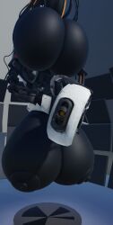 3d big_breasts big_butt female female_only glados glados_(central_core) nipples portal_(series) roblox robot solo willie_piv