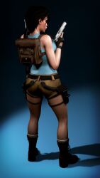 1girls 3d ass athletic athletic_female big_ass big_breasts bottom_heavy breasts bust busty chest cleavage curvaceous curvy curvy_figure eyebrows eyelashes eyes female female_focus fit fit_female gun guns hair hips hourglass_figure huge_ass huge_breasts lara_croft lara_croft_(classic) large_ass large_breasts legs light-skinned_female light_skin lips mature mature_female rubikon_(artist) slim slim_waist thick thick_hips thick_legs thick_thighs thighs tomb_raider top_heavy top_heavy_breasts upper_body voluptuous voluptuous_female waist wide_hips